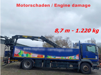 Kraanaga veoauto MAN TGM 18.290