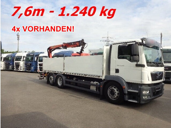 Kraanaga veoauto MAN TGM 26.340