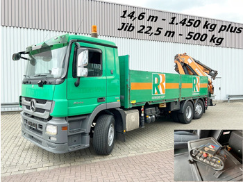 Kraanaga veoauto MERCEDES-BENZ Actros 2544