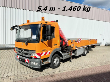 Kraanaga veoauto MERCEDES-BENZ Atego