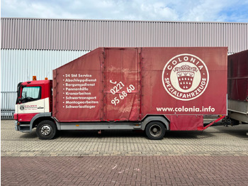 Treilerveoauto Mercedes-Benz Atego 1223 L 4x2 Atego 1223 L 4x2, Kompl. Zug, Lift- & Schiebeplateau, Funk: pilt 2