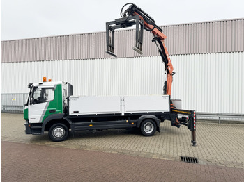 Kraanaga veoauto, Madelveok/ Platvormveok Mercedes-Benz Atego 1223 L 4x2 Atego 1223 L 4x2 mit Heckkran Atlas 88.3-A2L, Funk: pilt 2