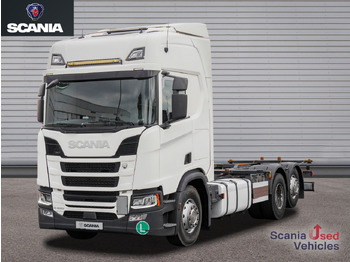 Konteinerveduk/ Tõstukiga veoauto SCANIA R 450