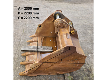 Ekskavaatori kopp - Ekskavaator Catterpiller 350: pilt 3