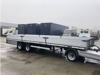 Platvorm/ Madelpoolhaagis Veldhuizen Be Oplegger 10 Ton vlakke Veldhuizen 7680 kg laden: pilt 1