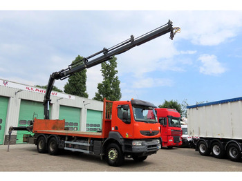 Kraanaga veoauto RENAULT Kerax 430