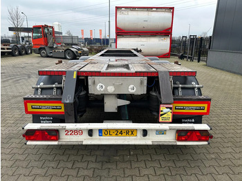 Konteinerveduk/ Tõstukiga poolhaagis Burg 20FT ADR (EX/II, EX/III, FL, AT) Chassis, Empty weight : 3.690kg, SAF INTRADISC, 2x Liftaxle, NL-chassis: pilt 4