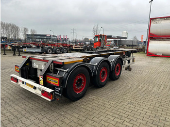 Konteinerveduk/ Tõstukiga poolhaagis Burg 20FT ADR (EX/II, EX/III, FL, AT) Chassis, Empty weight : 3.690kg, SAF INTRADISC, 2x Liftaxle, NL-chassis: pilt 3