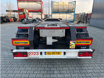 Konteinerveduk/ Tõstukiga poolhaagis Burg 20FT ADR (EX/II, EX/III, FL, AT), Leeggewicht: 3.690kg, SAF INTRADISC, 2x liftaxle, ALCOA, NL-Chassis: pilt 4