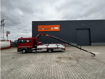 MAN TGL 8.180 Dubbele Cabine (DOKA), HMF535 K3 kraan met slechts 283 uur en 211.164km, EURO-6, oprij-platen, NL-truck, APK: 11/2025 liising MAN TGL 8.180 Dubbele Cabine (DOKA), HMF535 K3 kraan met slechts 283 uur en 211.164km, EURO-6, oprij-platen, NL-truck, APK: 11/2025: pilt 1