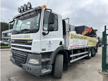 Madelveok/ Platvormveok, Kraanaga veoauto DAF CF 85.460 6x2 LIFT+LENK ACHSE  + KRAN PALFINGER PK 18500 (3x) + RADIO + ROTATOR - EURO 5 - AS TRONIC - BE TRUCK: pilt 4