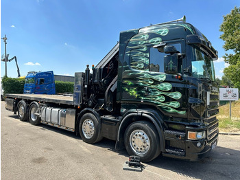 Kraanaga veoauto Scania R620 8x2 + CRANE HIAB 800 EP-5 HIPRO - RETARDER - LIFT/STEERING AXLE - HIGHLINE SLEEPER - LEATHER - ALCOA: pilt 2