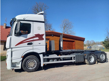 Konkstõstukiga veoauto Mercedes-Benz Actros, 6X2, JOAB HOOK LIFT: pilt 3