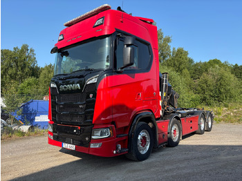 Kraanaga veoauto SCANIA S 650