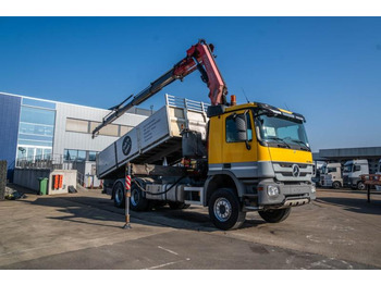 Kallurauto, Kraanaga veoauto Mercedes ACTROS 3344 K-MP3+FASSI F245: pilt 2
