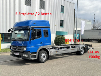 Konteinerveduk/ Tõstukiga veoauto MERCEDES-BENZ Atego