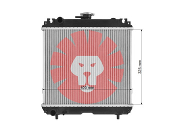 Uus Radiaator - Traktor KUBOTA F2260 F2560 B2410 B2710 ZD28 ZD25 B7800 B2910 B2630 B3030 B26 B3200 B3300: pilt 3