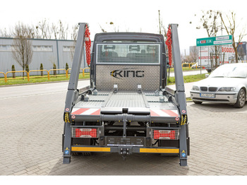 Uus Nöörtõstukiga veoauto Iveco Daily 70C18 + KING Bramowiec / Skiploader / Absetzkipper: pilt 4