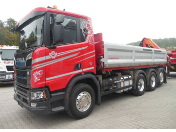 Kraanaga veoauto SCANIA R 580