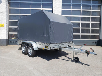 Tenthaagis Aluliner Planen Anhänger GTT 2000 301x151x150cm Plane grau schräg (M) 2000kg Aktion: pilt 2