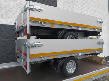 Auto järelhaagis Hochlader light 2014 GE 200x145x30cm niedrig Fahrwerk 10" (XS) 750kg gebremst: pilt 3