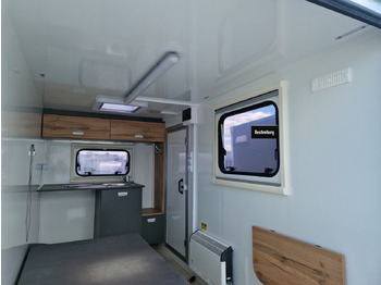 Haagissuvila Koffer Camp TFS ST 320.01 320x150x180cm Premium Rampe Seitentür Fenster Bett 1300kg 100km/H: pilt 5