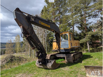 Lintekskavaator Excavator Åkerman H10B with buckets: pilt 3