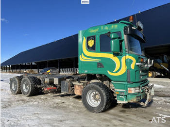 Kabiinišassiiga veoauto SCANIA R124