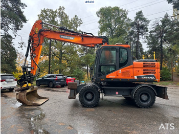 Ratastel ekskavaator Wheeled Excavator Doosan  DX170W (See video): pilt 2