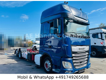 Konteinerveduk/ Tõstukiga veoauto DAF XF 480