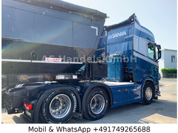 Sadulveok Scania R580 V8 HighLine 6x2*Retarder/Hydr/66To/Lift/ACC: pilt 3