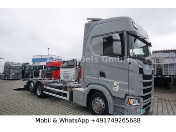 Kabiinišassiiga veoauto Scania S450 HighLine LL BDF *Retarder/Lenk+Lift/LBW/AHK: pilt 2