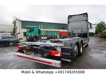 Konteinerveduk/ Tõstukiga veoauto Scania S450 HighLine LL *Retarder/BDF/Lenk+Lift/ACC/LDW: pilt 3