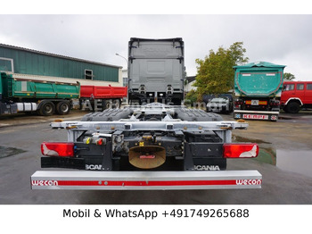 Konteinerveduk/ Tõstukiga veoauto Scania S450 HighLine LL *Retarder/BDF/Lenk+Lift/ACC/LDW: pilt 4