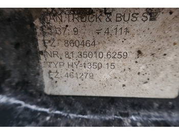 Telg ja varuosad - Veoauto MAN TGS 26.360 Bakaxel, 81.35010.6259: pilt 3