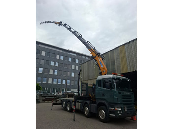 Kraanaga veoauto SCANIA R 500