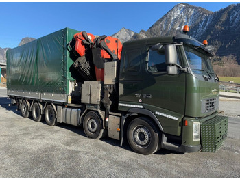 Kraanaga veoauto VOLVO FH 480