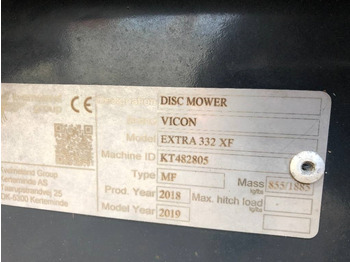 Niiduk Vicon Extra 332 XF Dismantled: only parts: pilt 3