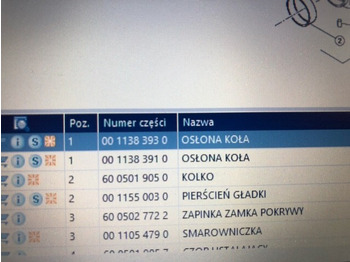 Veomootor - Põllutööseade Claas Arion Obudowa Zwolnicy Tylnej: pilt 2