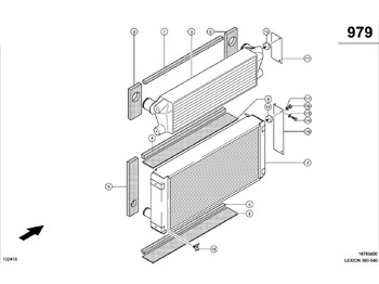 Radiaator CLAAS