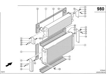 Radiaator CLAAS