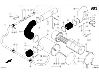 Sisselaskesüsteem CLAAS