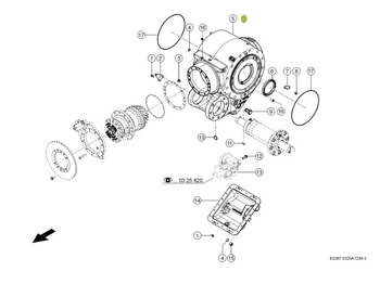 Diferentsiaalvarustus CLAAS