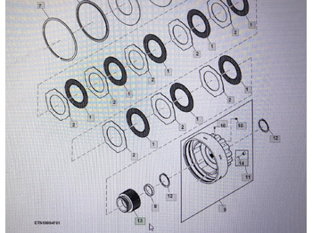 Sidur ja varuosad JOHN DEERE
