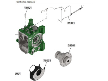 Diferentsiaalvarustus JOHN DEERE