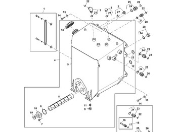 Hüdrauliline paak JOHN DEERE