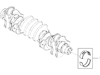 Mootori laager JOHN DEERE
