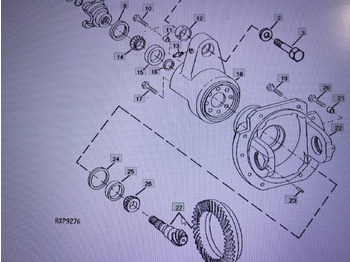 Jõuülekanne JOHN DEERE