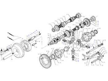 Käigukast ja varuosad MASSEY FERGUSON