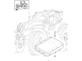 Mootori juhtimisseade NEW HOLLAND